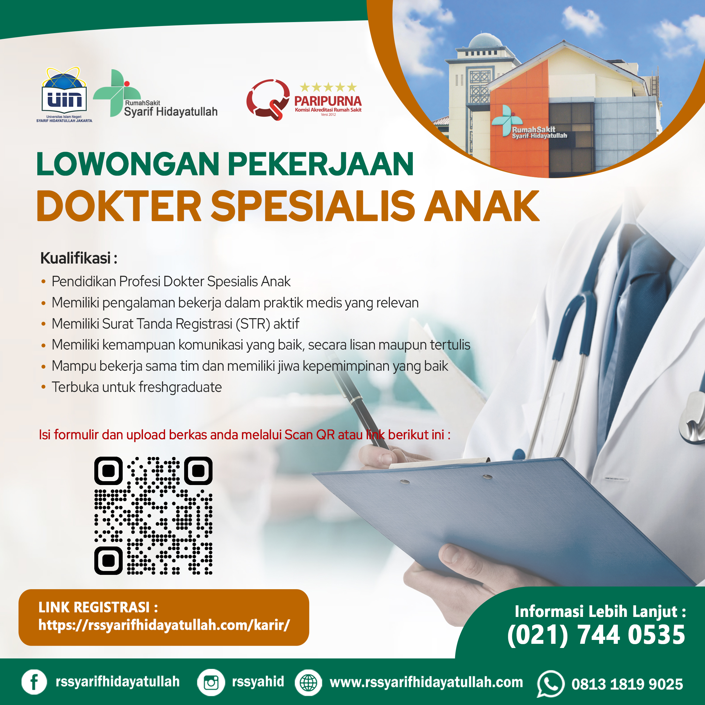 DOKTER SPESIALIS ANAK 2026