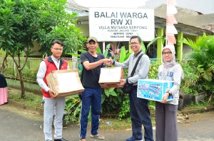 Bakti Sosial Korban Banjir Villa Mutiara Serpong , Pondok Jagung Timur