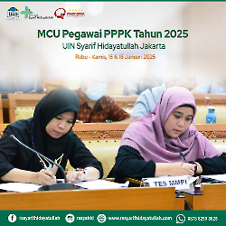 MCU PEGAWAI PPPK TAHUN 2025 UIN SYARIF HIDAYATULLAH