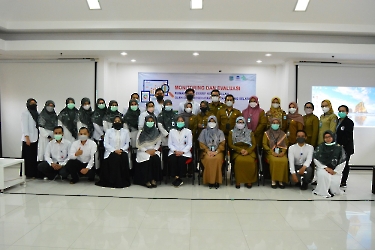 MONITORING DAN EVALUASI RS SYARIF HIDAYATULLAH OLEH DINKES TANGSEL