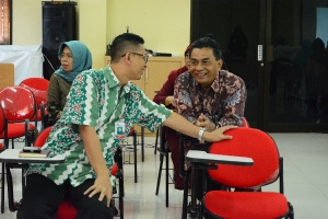 Pelatihan penyusunan pedoman barang/jasa di Rumah Sakit Syarif Hidayatullah bersama tim LKPP