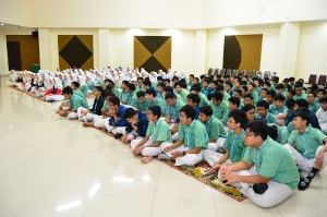 SOSIALISASI COVID-19 DI MADRASAH PEMBANGUNAN UIN JAKARTA