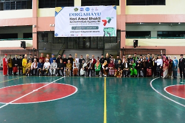 UPACARA PERINGATAN HARI AMAL BAKTI KEMENTERIAN AGAMA RI TAHUN 2023